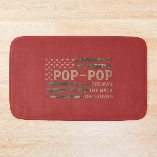 Item preview, Pop-Pop Man Myth Legend Camo USA Flag Father's Day Grandpa designed and sold by melodycook.