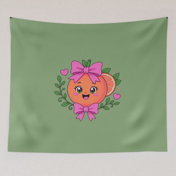 Item preview, Cute Kawaii Orange Girl Aesthetic Shirt designed and sold by Aimetoi.