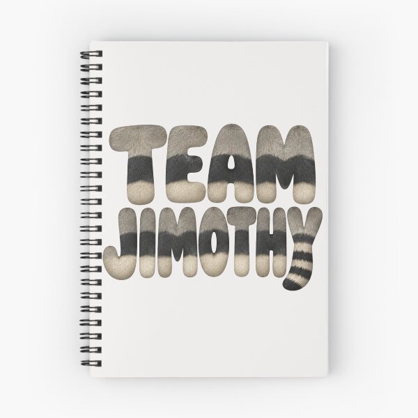 Item preview, Team Jimothy Fur Texture Typography Feral Legend Gift for Raccoon Lovers designed and sold by Nightarel.