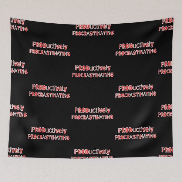 Item preview, Productively Procrastinating Funny Graphic designed and sold by Snedsdigital.