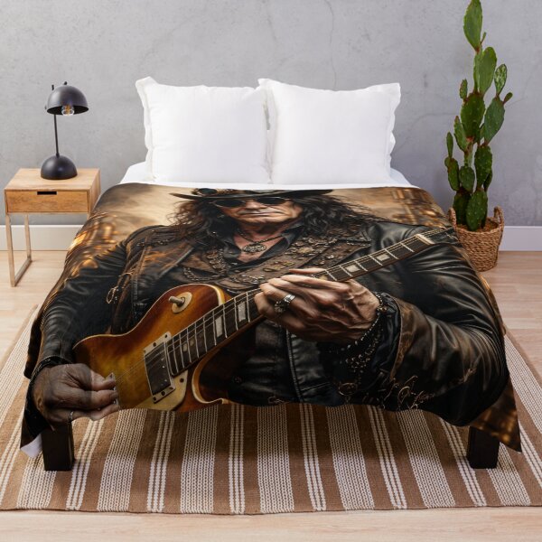 Item preview, Steampunk Rock Guitarist – Dark Victorian Music Fantasy Print designed and sold by Kaleidoscope Print.