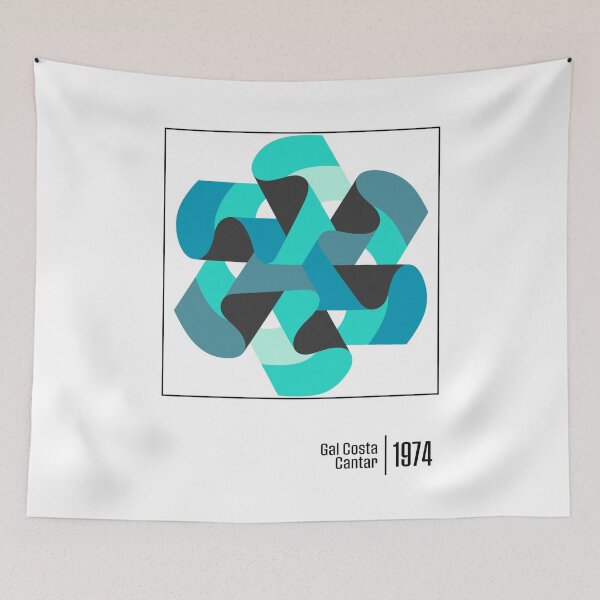 Item preview, Cantar - Gal Costa  - Minimalist Graphic Artwork Design  designed and sold by Saudade--.