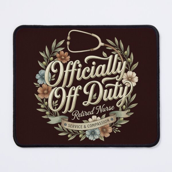 Item preview, Officially Off Duty Retired Nurse T-Shirt, Retirement Gift for Retired Nurse, Nurse Retirement Graphic Tee, RN Retirement Shirt designed and sold by SARAGOZ.