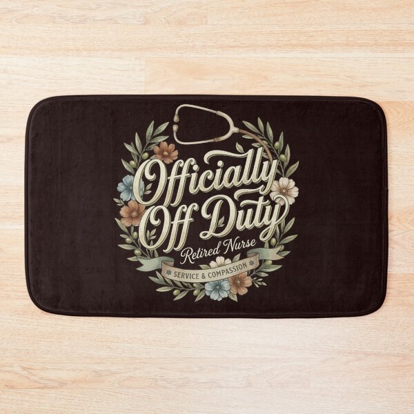 Item preview, Officially Off Duty Retired Nurse T-Shirt, Retirement Gift for Retired Nurse, Nurse Retirement Graphic Tee, RN Retirement Shirt designed and sold by SARAGOZ.