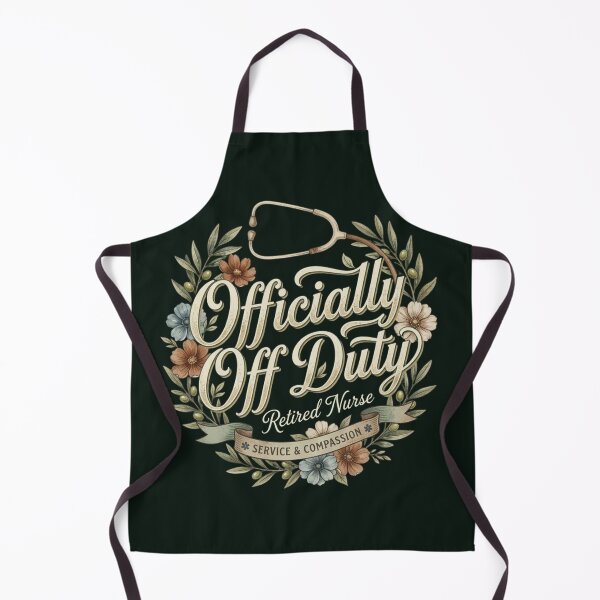Item preview, Officially Off Duty Retired Nurse T-Shirt, Retirement Gift for Retired Nurse, Nurse Retirement Graphic Tee, RN Retirement Shirt designed and sold by SARAGOZ.