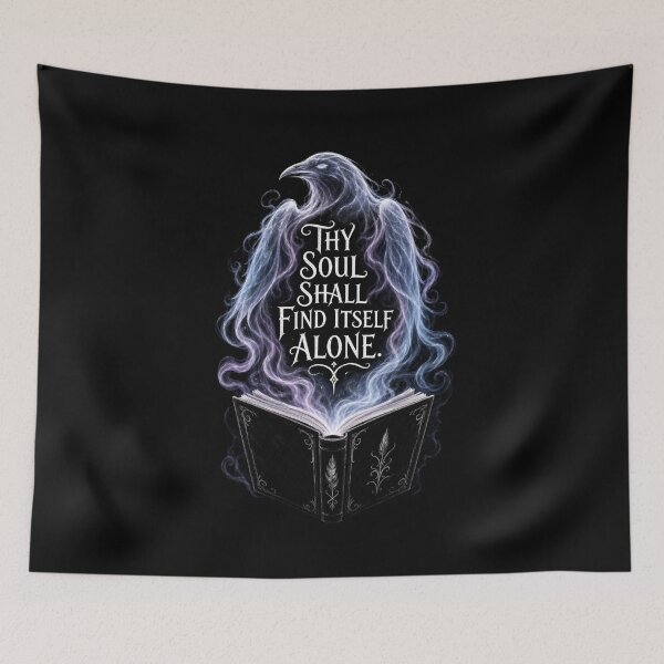 Item preview, Edgar Allan Poe: Thy Soul Alone in Spectral Pages designed and sold by Fenay Designs.