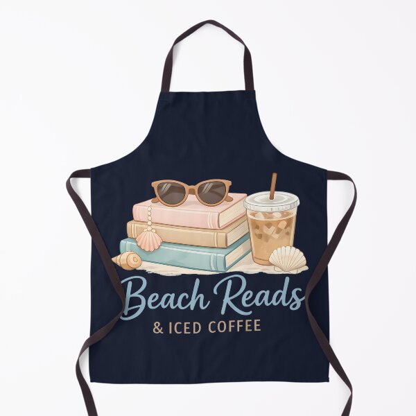 Item preview, Beach Reads & Iced Coffee Summer Reading Club Cozy Coastal Book Lover Gift designed and sold by Artycom.