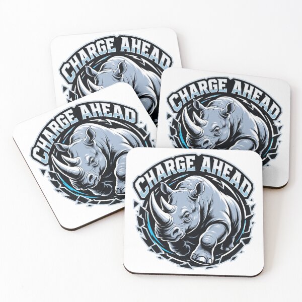Item preview, Charge Forward – Rhino Power Emblem designed and sold by FusiTink.