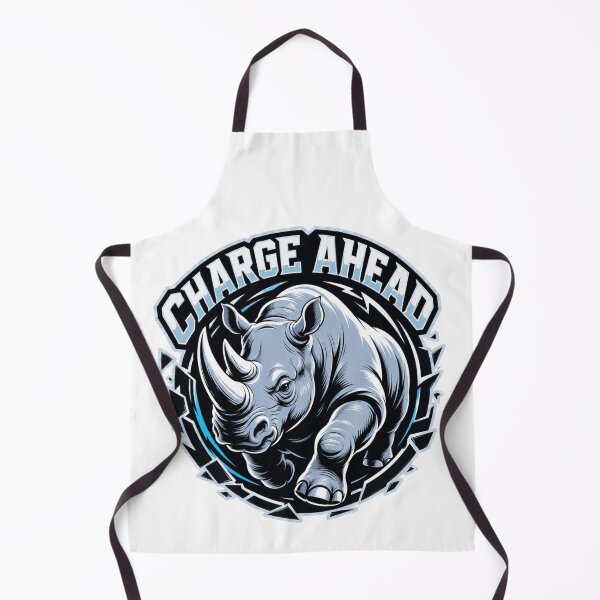Item preview, Charge Forward – Rhino Power Emblem designed and sold by FusiTink.