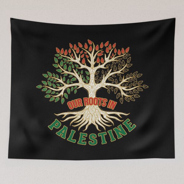 Item preview, Our Roots In Palestine Social Justice Art of Freedom designed and sold by Hurriyyatee.