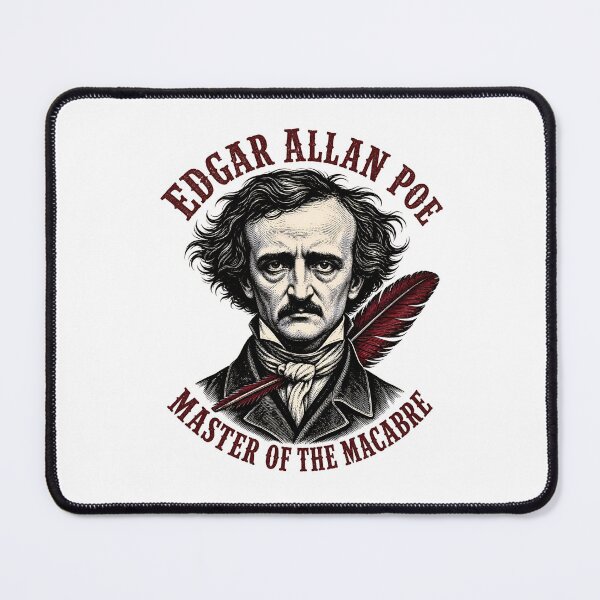 Item preview, Edgar Allan Poe: Master of the Macabre Portrait designed and sold by Fenay Designs.