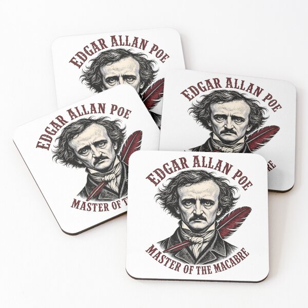 Item preview, Edgar Allan Poe: Master of the Macabre Portrait designed and sold by Fenay Designs.