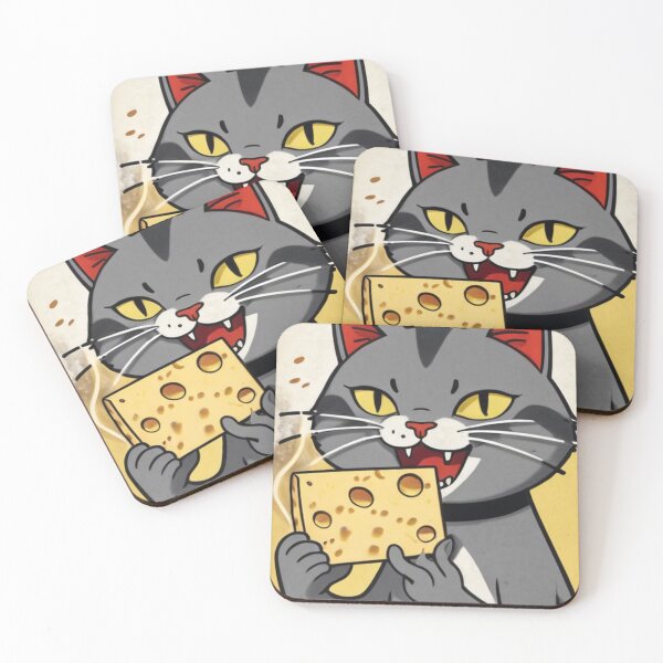Item preview, Art - Stylized Feline Character, Expressive Manga Portrait designed and sold by World-Pets.