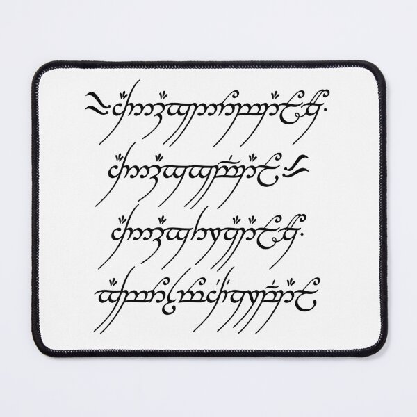 Item preview, One Ring Inscription Lord of the Rings designed and sold by AnimaliaStar.