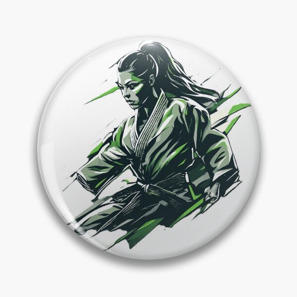 Item preview, Unstoppable Fighter - Jiu Jitsu & judo Woman Art designed and sold by WikPo.