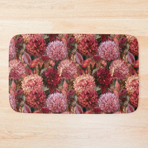 Item preview, Charming Dahlias Floral  - Botanical Garden Pattern  - Secret Santa Gifts designed and sold by RoyalStarsPatts.