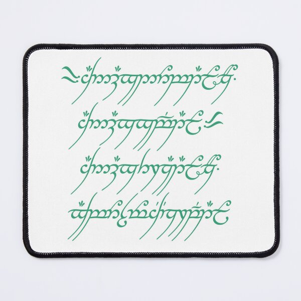 Item preview, One Ring Inscription Lord of the Rings designed and sold by AnimaliaStar.