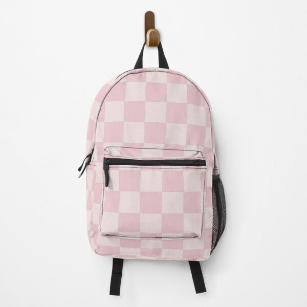 Item preview, Strawberry Milkshake Checkered Pattern designed and sold by The Innocent Ghost Project.