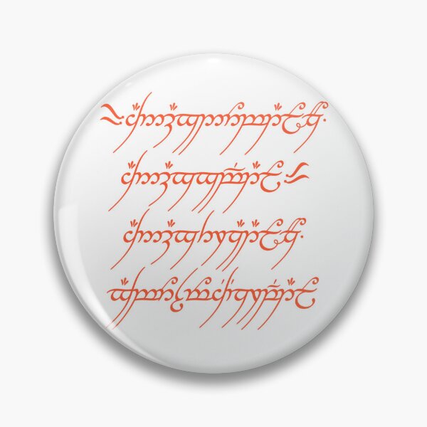 Item preview, One Ring Inscription Lord of the Rings designed and sold by AnimaliaStar.