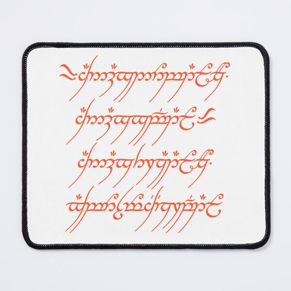 Item preview, One Ring Inscription Lord of the Rings designed and sold by AnimaliaStar.
