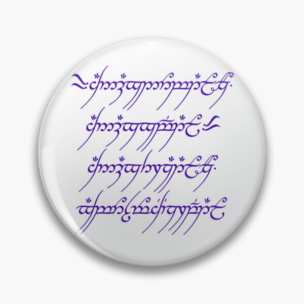 Item preview, One Ring Inscription Lord of the Rings designed and sold by AnimaliaStar.