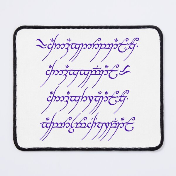 Item preview, One Ring Inscription Lord of the Rings designed and sold by AnimaliaStar.