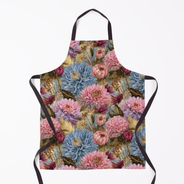 Item preview, Minimalistic Dahlias - Flower Bouquet Pattern - Sympathy Gifts designed and sold by RoyalStarsPatts.