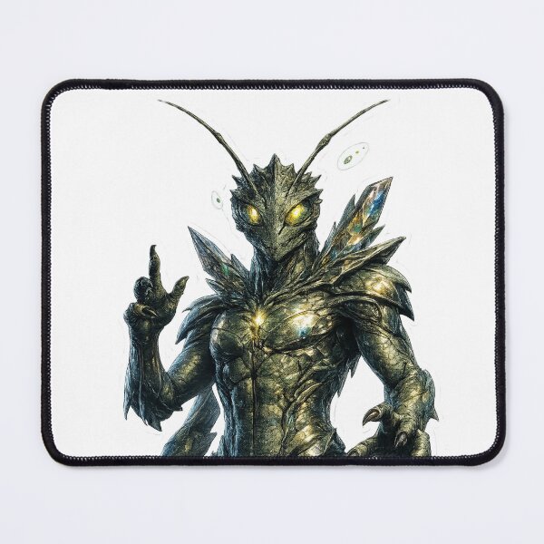 Item preview, Realistic Insectoid Alien Portrait designed and sold by Ruamid.