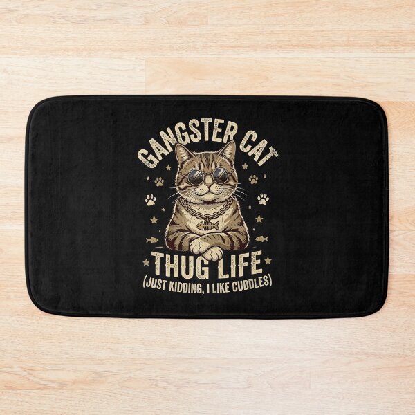 Item preview, Funny Gangster Cat Shirt, Meme Cats Graphic Tee, Vintage Cat Lover Shirt, Funny Cat Meme Tee, Edgy Cat Shirt, Cat Dad Gift, Cat Mom Shirt designed and sold by ezuldeen48.