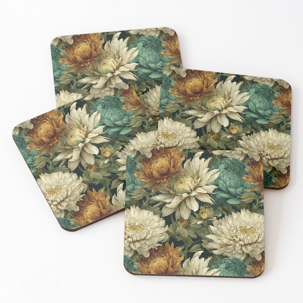 Item preview, Radiant Dahlias Floral  - Flower Bouquet Pattern  - Thank You Gifts designed and sold by RoyalStarsPatts.