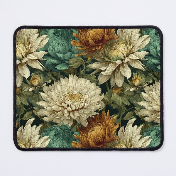 Item preview, Radiant Dahlias Floral - Flower Bouquet Pattern - Thank You Gifts designed and sold by RoyalStarsPatts.
