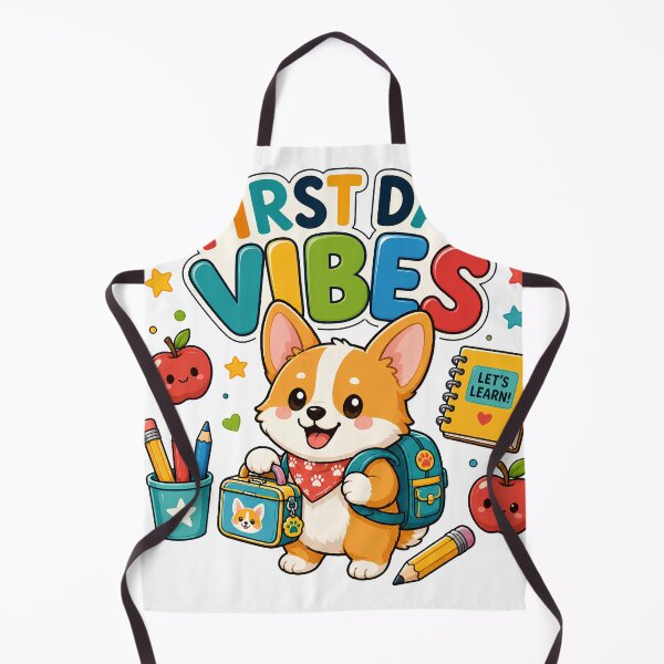 Item preview, Cute Corgi First Day Vibes designed and sold by M.Store.