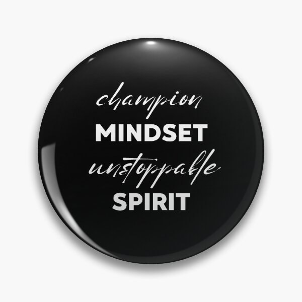 Item preview, Champion Mindset, Unstoppable Spirit designed and sold by Marilia Rosado Studio.