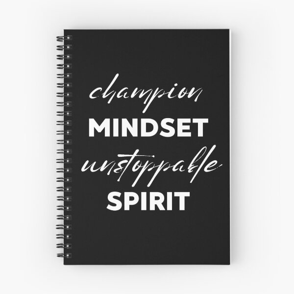 Item preview, Champion Mindset, Unstoppable Spirit designed and sold by Marilia Rosado Studio.