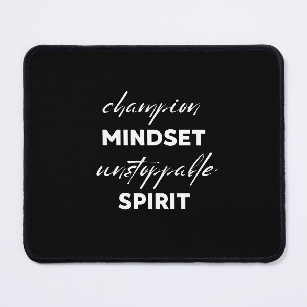 Item preview, Champion Mindset, Unstoppable Spirit designed and sold by Marilia Rosado Studio.