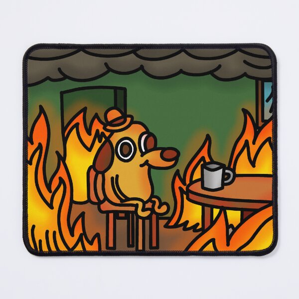 Item preview, Let it Burn Dig Meme designed and sold by Quote Me Maybe.