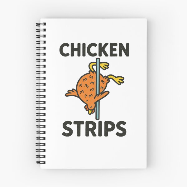 Item preview, Funny Chicken Strips Pole Dancing Retro Humor Art designed and sold by HBDStudio.
