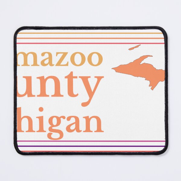 Item preview, Kalamazoo County Michigan Highlighted on State Map designed and sold by TheIconSmith.