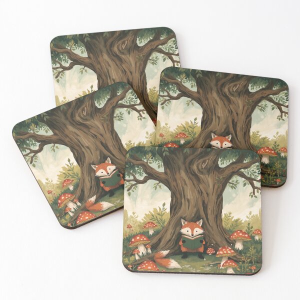 Item preview, Foxes Read Too designed and sold by Deezyned.