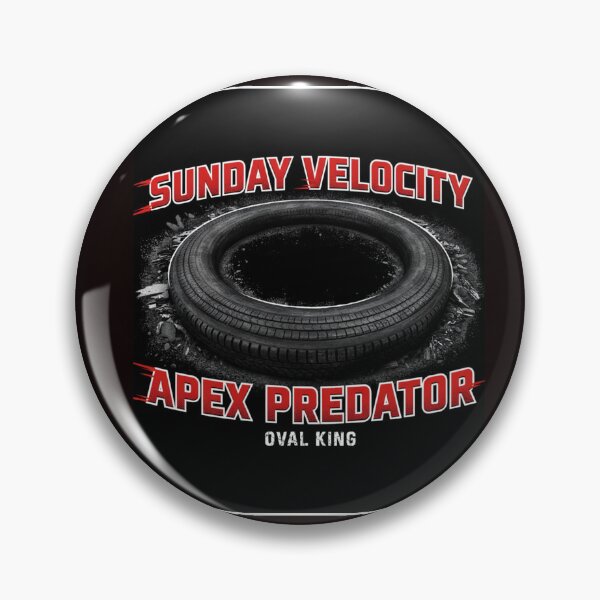 Artikelvorschau, Sunday Velocity Oval King Racing T-Shirt Design entworfen und verkauft von EASY-VIBES.