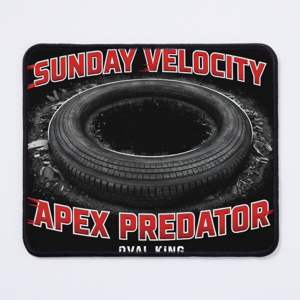 Artikelvorschau, Sunday Velocity Oval King Racing T-Shirt Design entworfen und verkauft von EASY-VIBES.