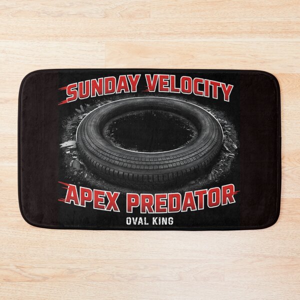 Item preview, Sunday Velocity Oval King Racing t-shirt design designed and sold by EASY-VIBES.