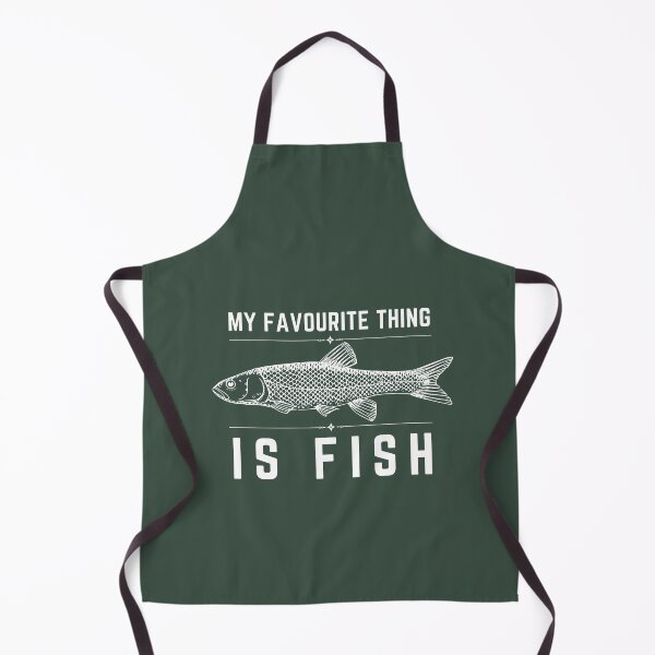 Item preview, My Favourite Thing is Fish (white) – Fishing Lover Aesthetic designed and sold by DontYouBabe.
