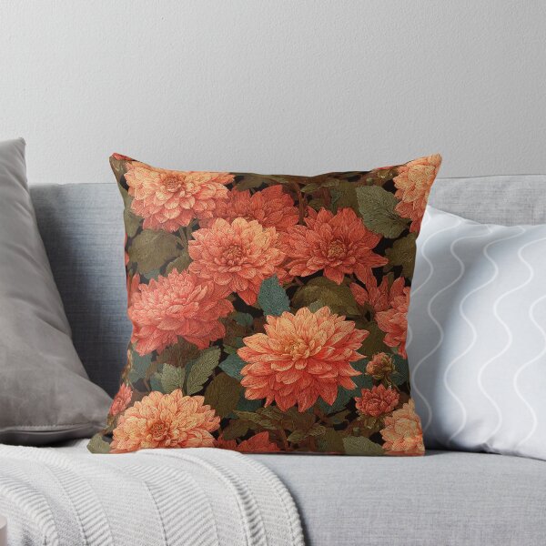Item preview, Ornamental Dahlias Floral - Tropical Flower Pattern  - Unique Gifts For Women designed and sold by RoyalStarsPatts.