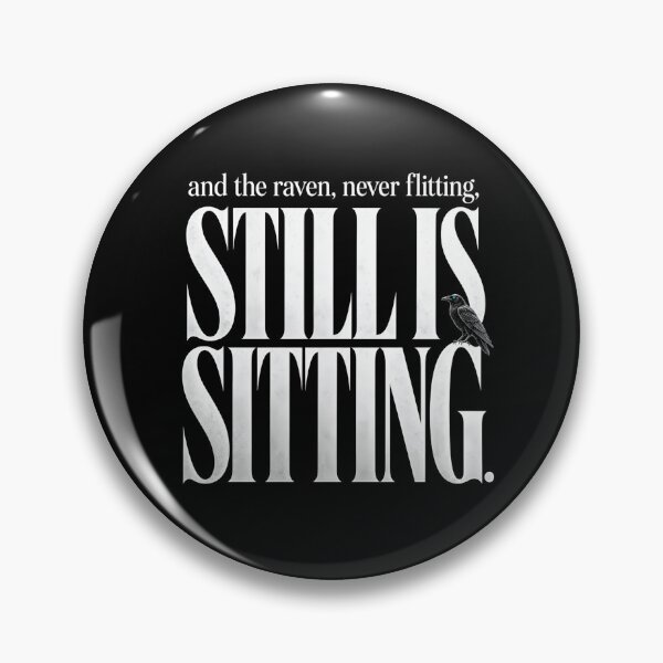 Item preview, The Raven: Still Sitting, Never Flitting designed and sold by Fenay Designs.