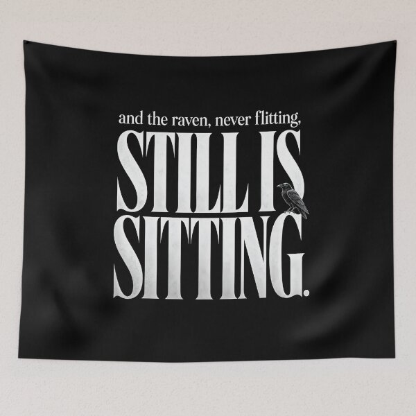 Item preview, The Raven: Still Sitting, Never Flitting designed and sold by Fenay Designs.