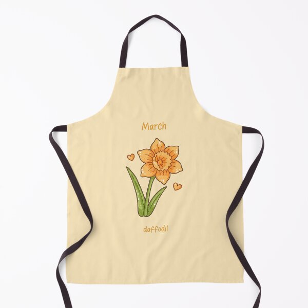 Item preview, March Birth Flower – Daffodil designed and sold by TheRightNotes.