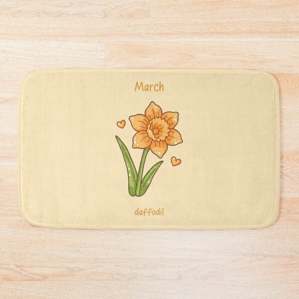 Item preview, March Birth Flower – Daffodil designed and sold by TheRightNotes.