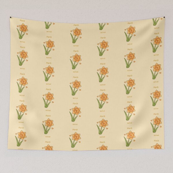 Item preview, March Birth Flower – Daffodil designed and sold by TheRightNotes.
