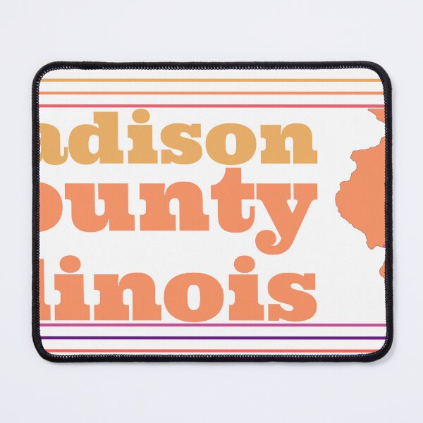 Item preview, Madison County Illinois Highlighted on State Map designed and sold by TheIconSmith.